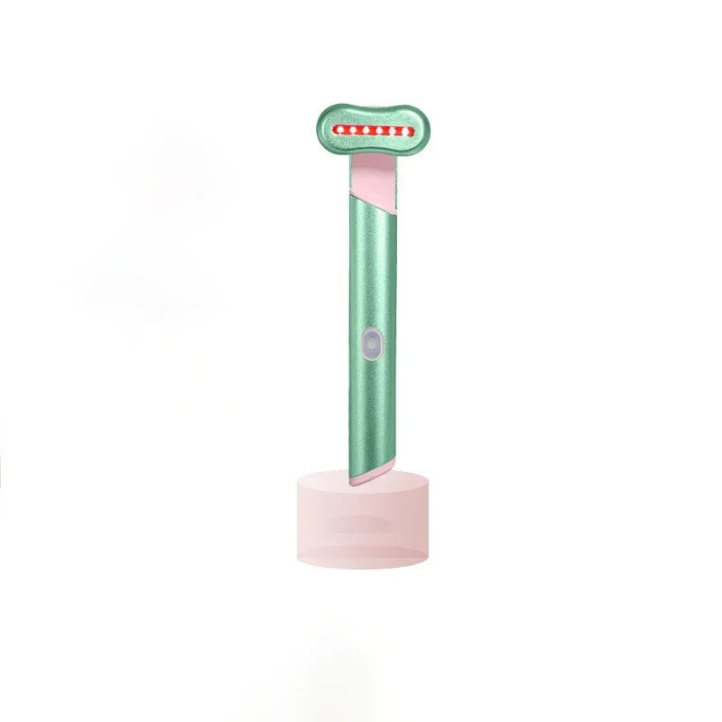 Compact Portable Household Electric Eye Care Massager Handheld Anti-Puffiness Face Lift Skin Rejuvenation Easy to Operate