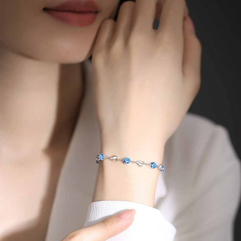 Heart of the Ocean Bracelet Valentine's Day Hot Sale