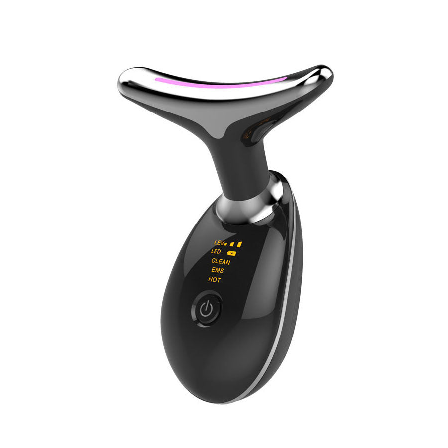 7 Colors Anti Wrinkle Facial Massager Neck Face Beauty Device Skin Tighten Facial Lift Device Reduce Double Chin Skin Care Tool